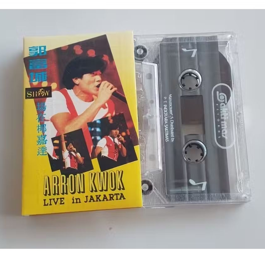 Kaset Aaron Kwok Live In Jakarta