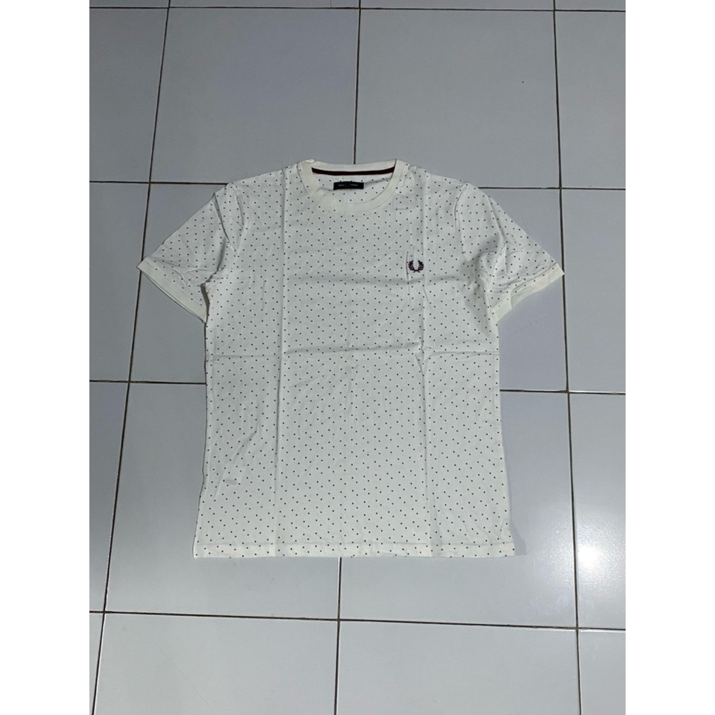 tshirt fred perry polka dot original