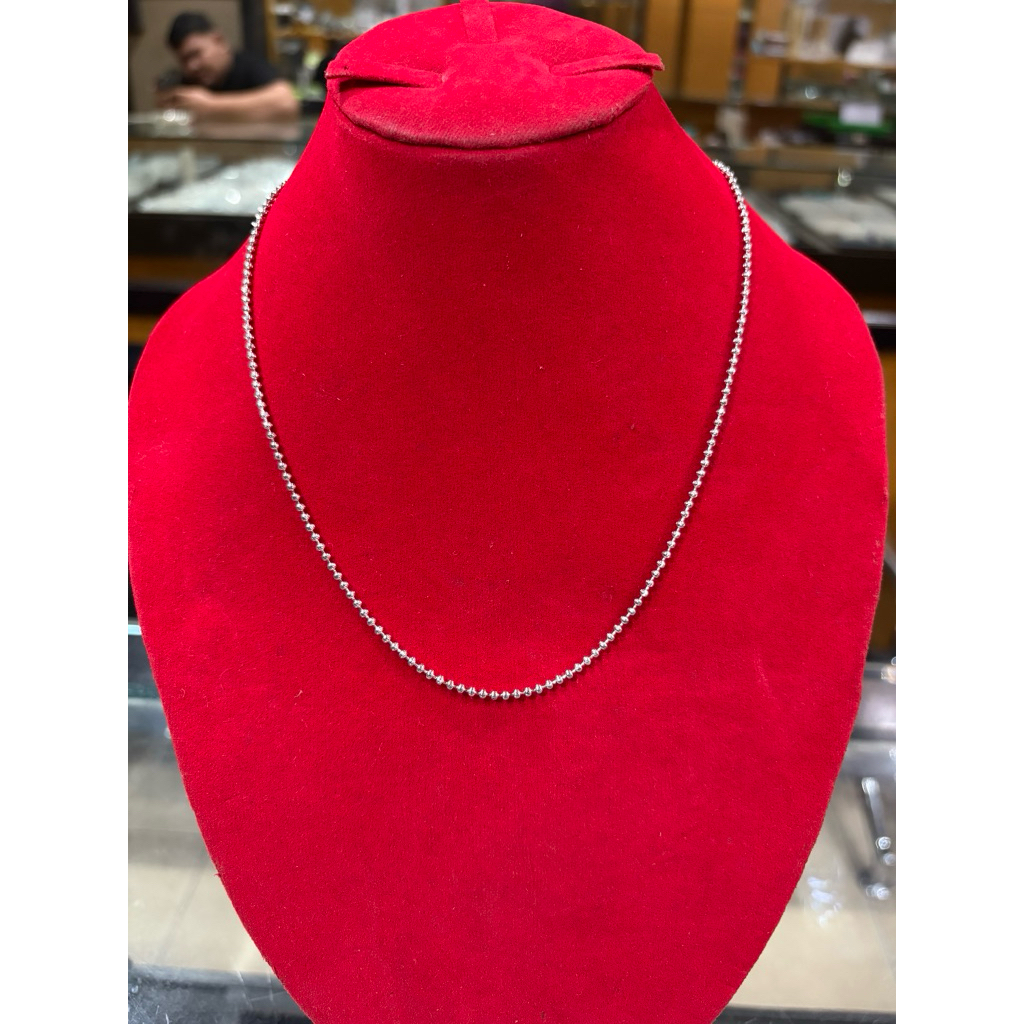 Kalung Pria Rantai Merica Perak 925