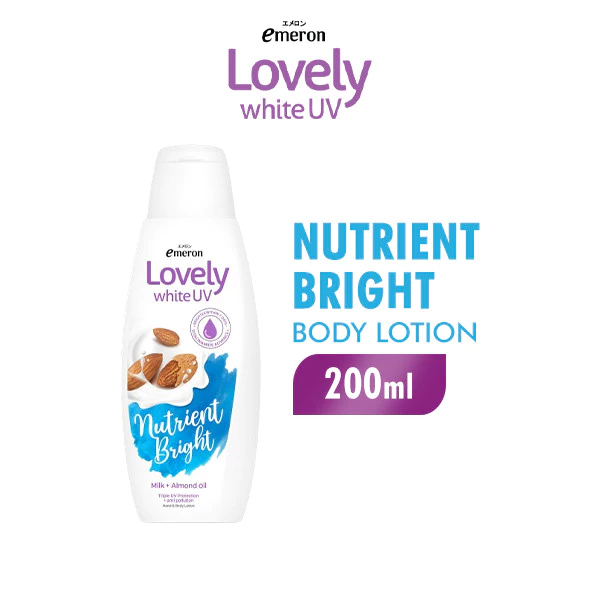 BEAUTY - EMERON LOVELY BODY LOTION NUTRIENT BRIGHT ALMOND