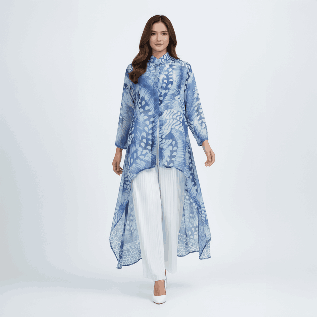 Cardigan Kondangan Outer Batik Wanita Outfit Kondangan