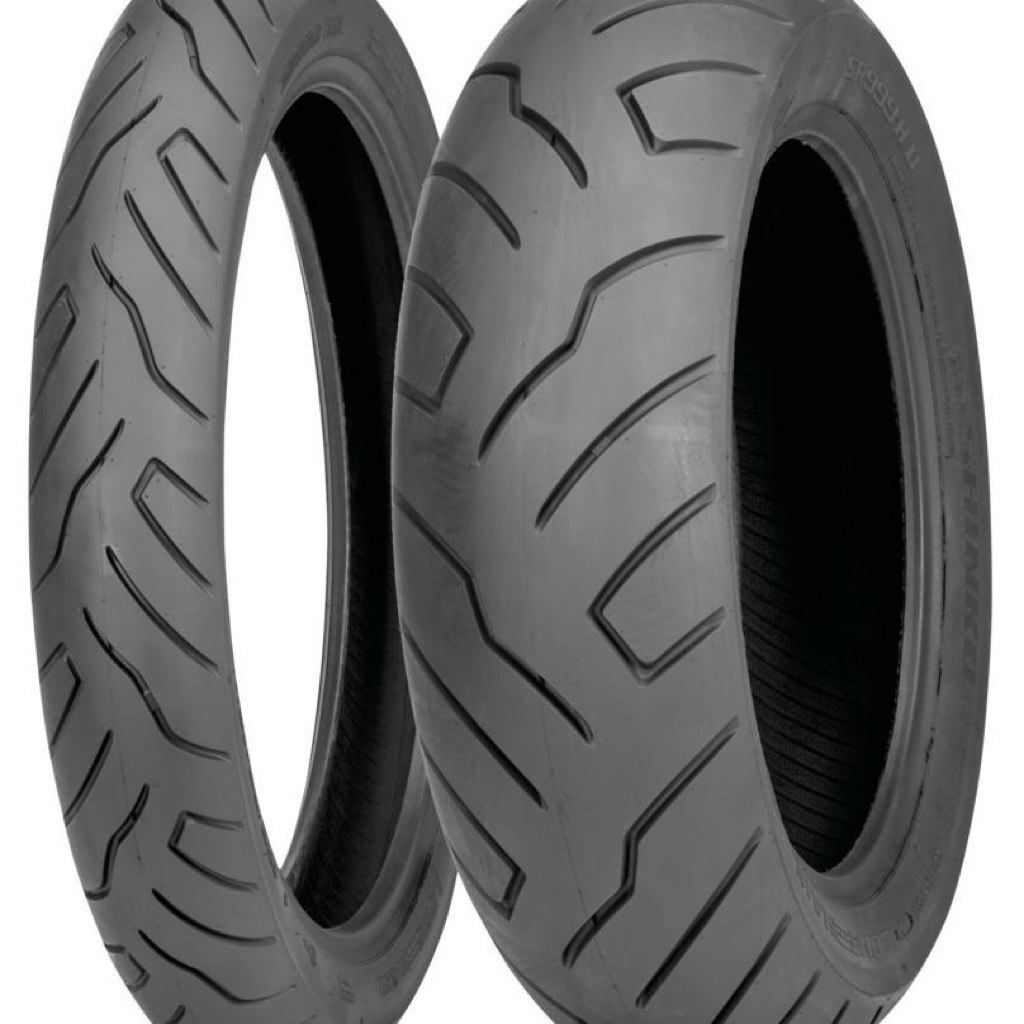 Ban Harley Shinko SR 999 180/55 B18 & 130/60 B19 Bekas