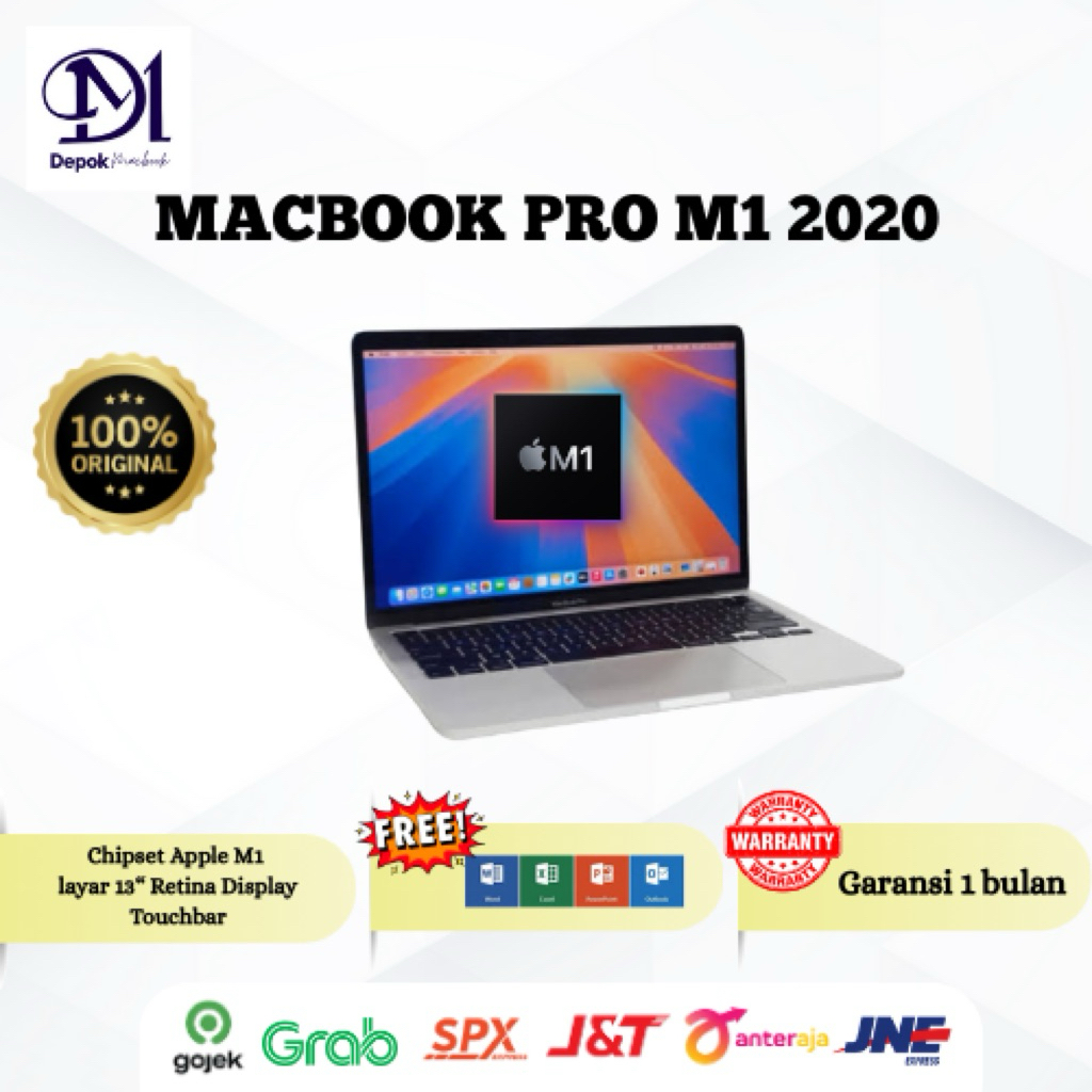 MacBook Pro M1 2020 13inch Second Original Bergaransi