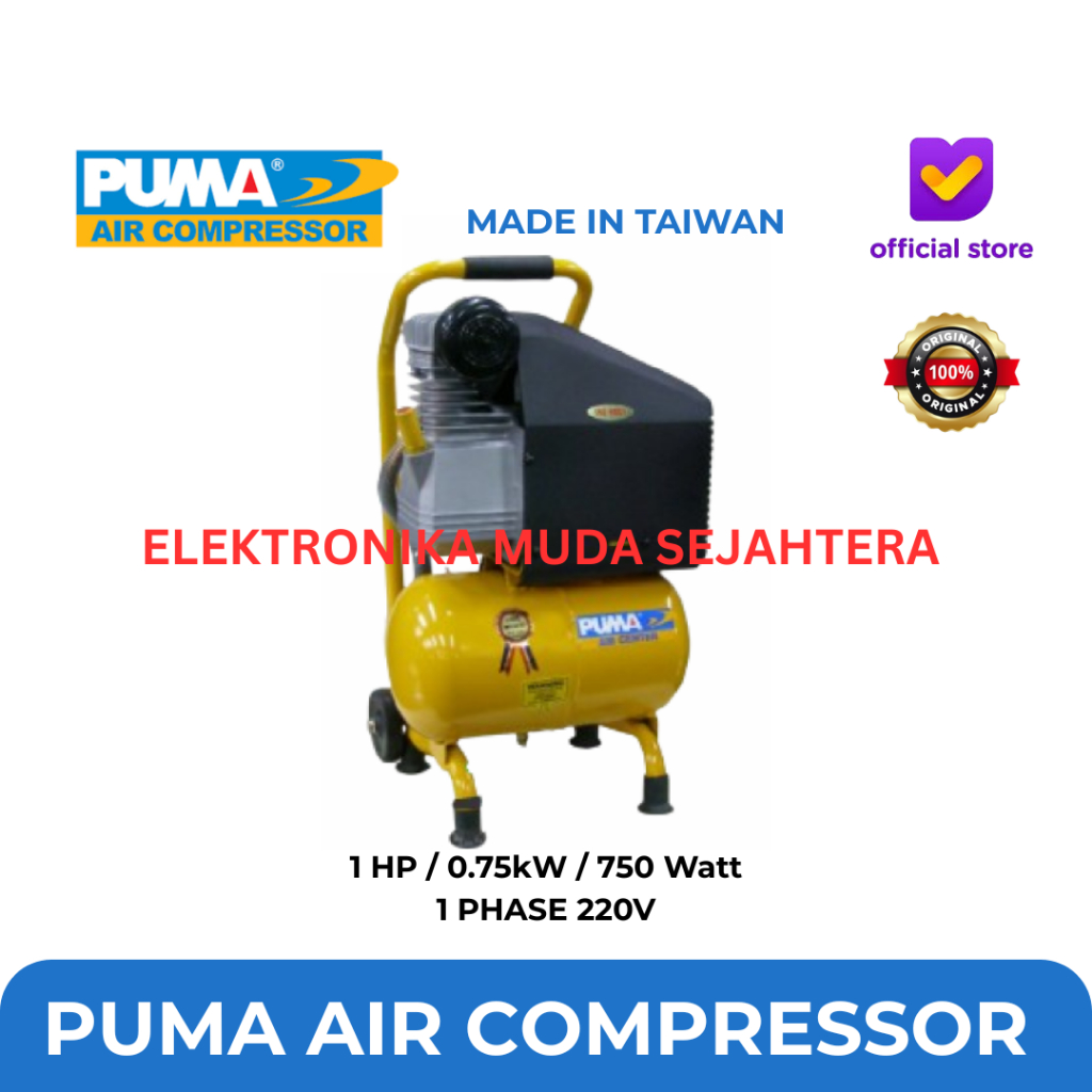 Kompresor Angin PUMA 1HP Portable Original AC1010