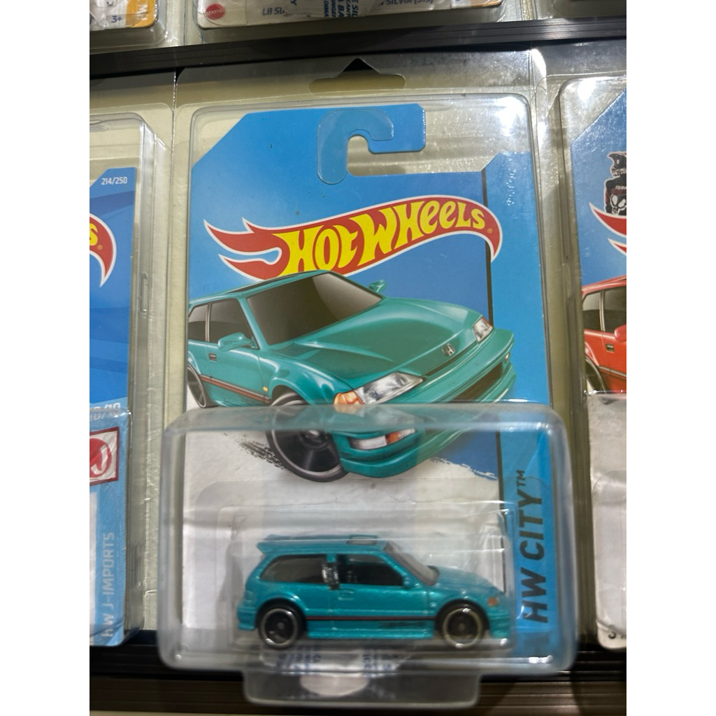 HOTWHEELS HONDA CIVIC EF TOSCA (free protector )