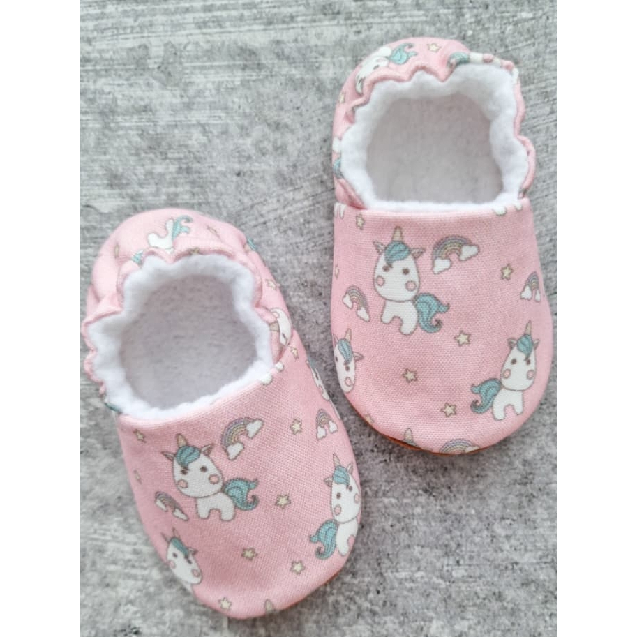 Sepatu Bayi Motif Unicorn, Sepatu Prewalker