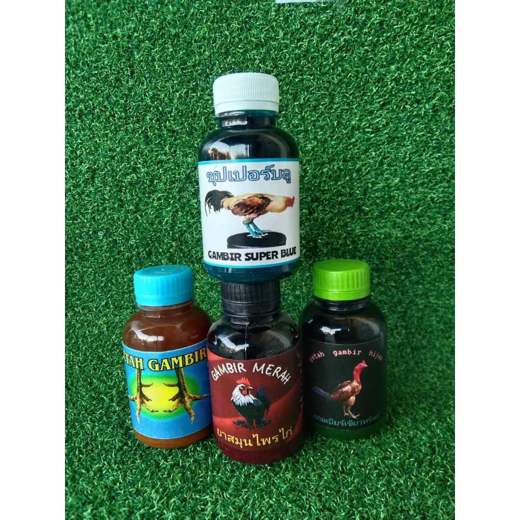 Getah Gambir Hijau / Coklat / Merah / Biru