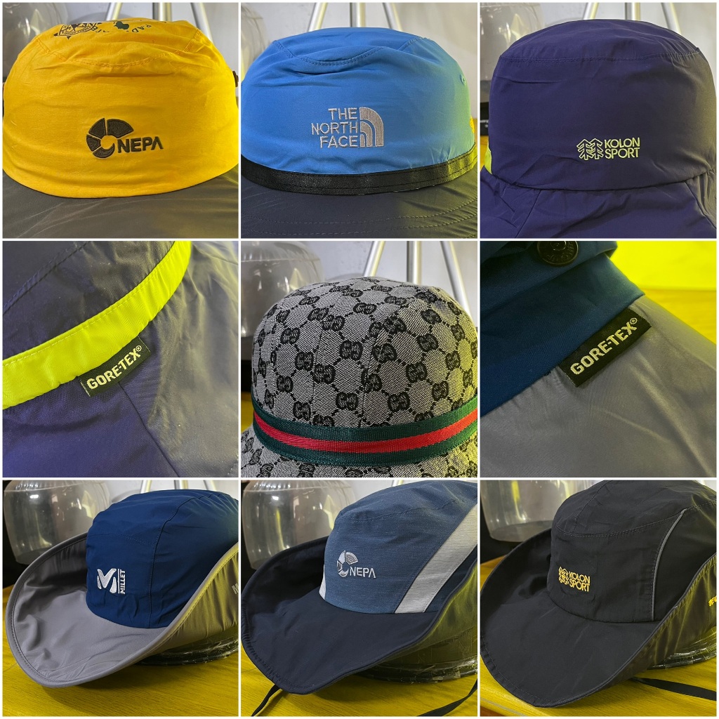 PRELOVED TOPI OUTDOOR RIMBA TOPI GUNUNG TOPI KOBOY ( OUTDOOR CAP ) TOPI OUTDOOR