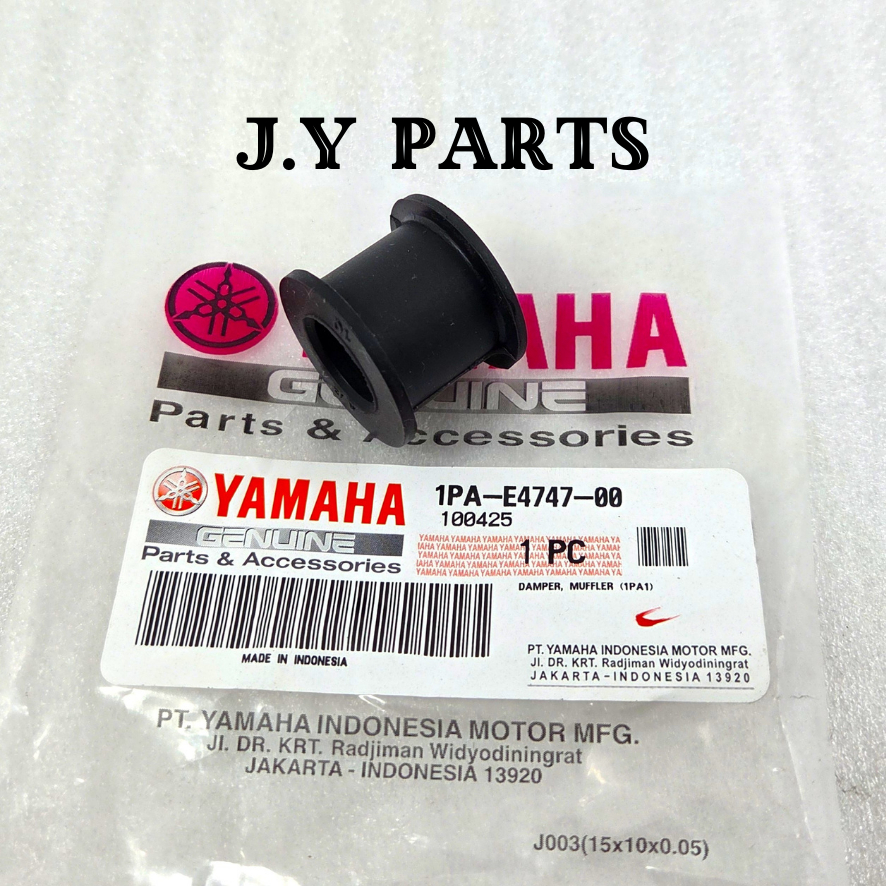 karet damper dudukan mufler knalpot vixion new bk8 nvl nva mx king - vixion R 155 Original YGP 1PA-E