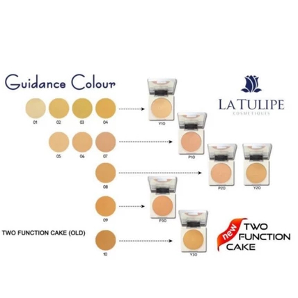La Tulipe Two Function Cake / Bedak Padat La Tulipe - 13gr