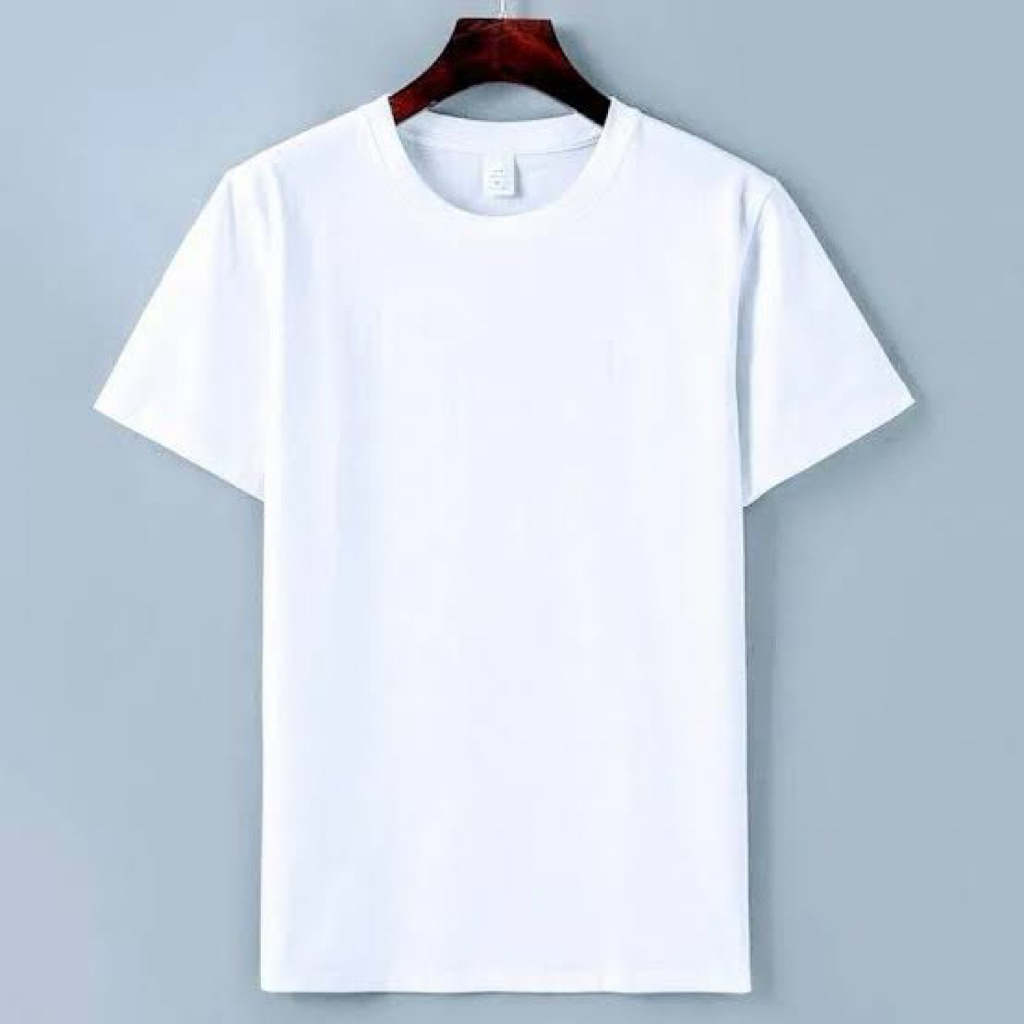 KAOS POLOS PRIA COTTON COMBED 24s