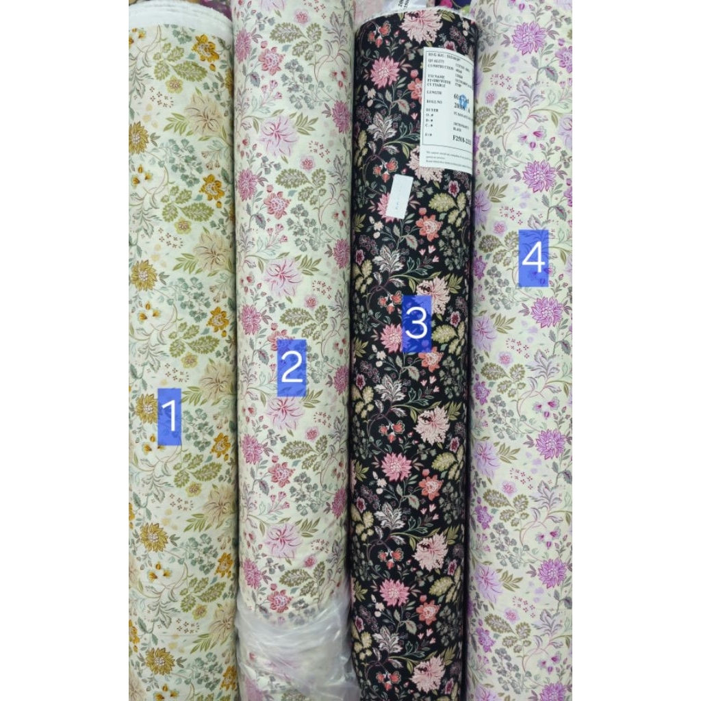 KAIN BAHAN KATUN JEPANG TOKAI SENKO ORIGINAL PREMIUM HARGA PER SETENGAH MTR