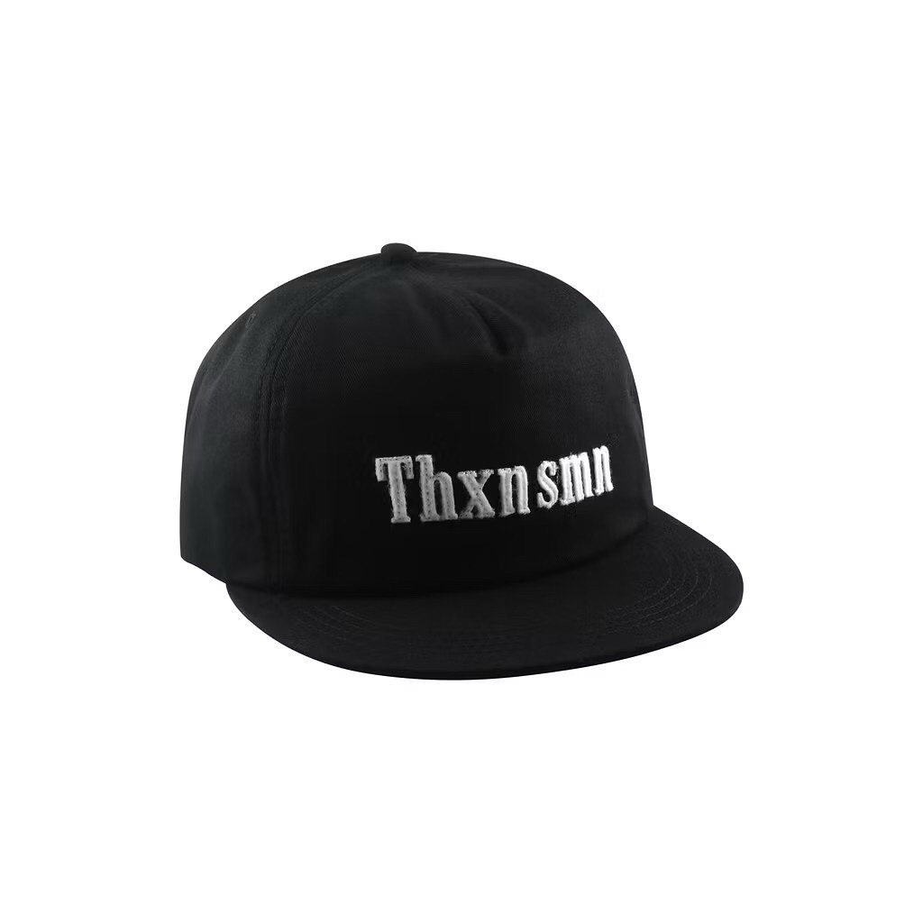 THANKSINSOMNIA - 6 Panel Cap Black Hat