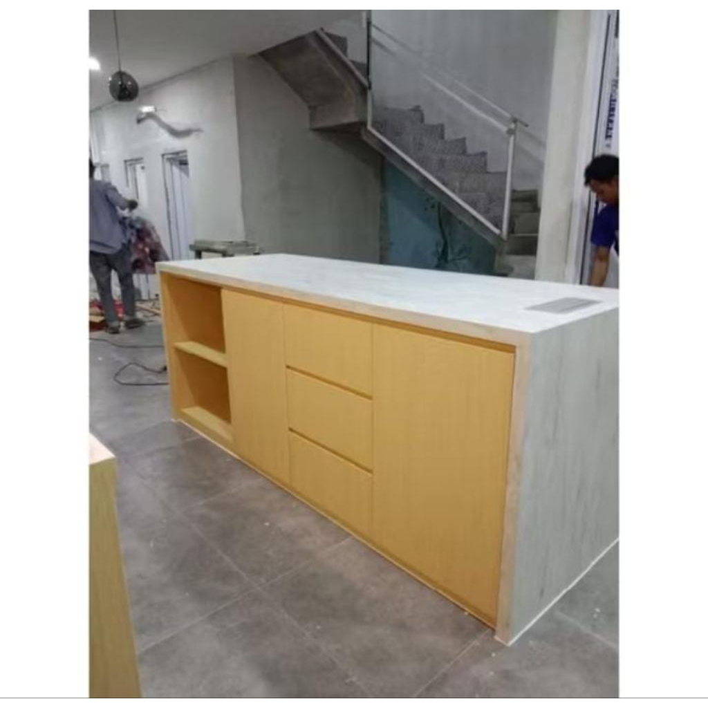 Meja Dapur Kitchen Set Island HPL
