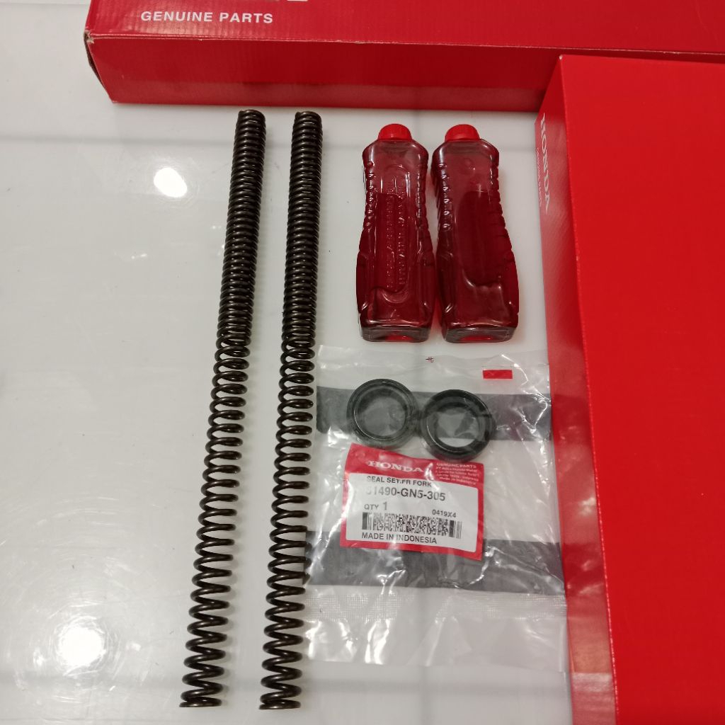 Paket per shock + sil + oli Honda kzl Beat fi Beat fi 2013-2019 sepasang