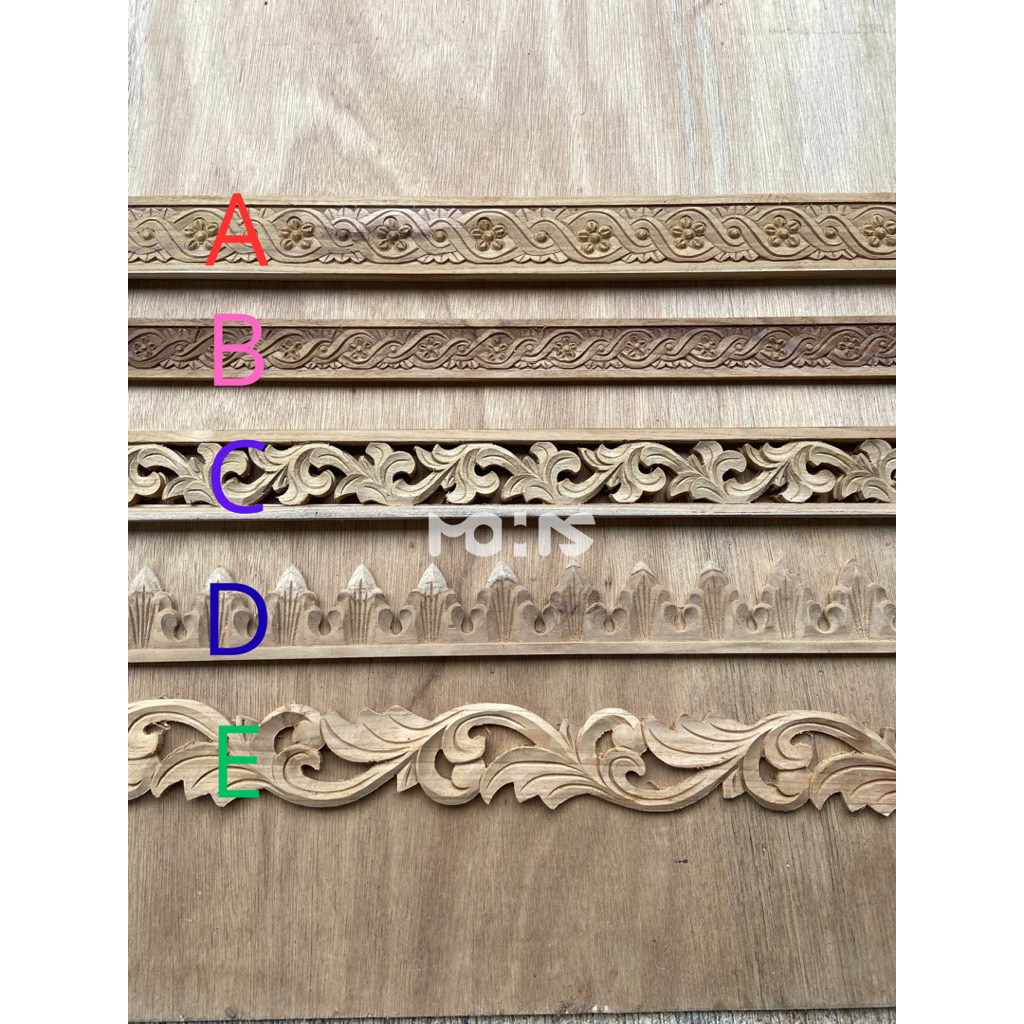 Lis Ukir Tempel / Ornamen Ukir Kayu Jati