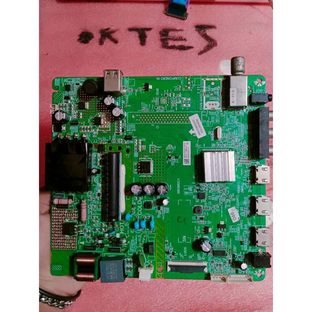 MB TV POLYTRON 43V7153 MAINBOARD TV POLYTRON 43V7153