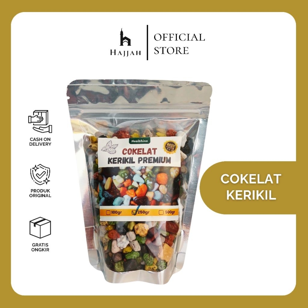 Coklat Kerikil 250 Oleh-Oleh Haji Umroh COD Makassar 100% Alami dan Original