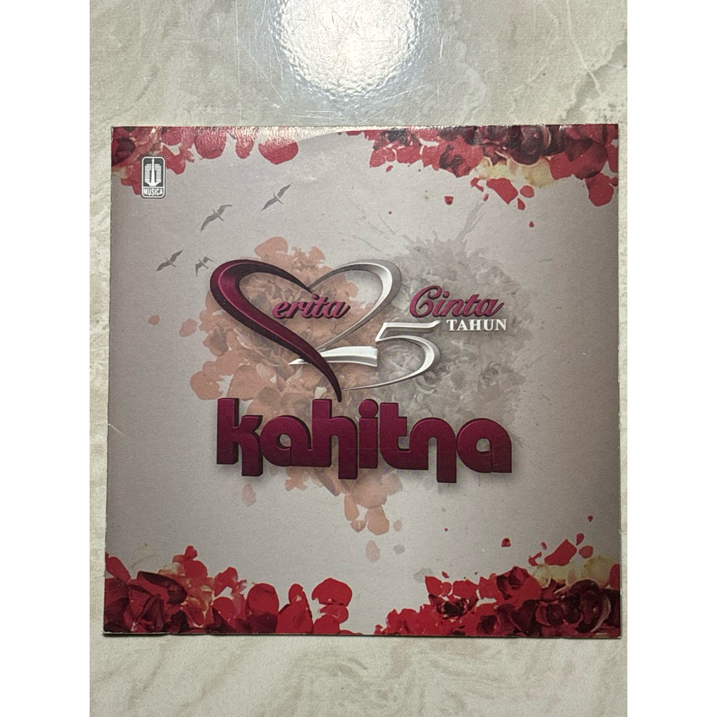 CD ALBUM KAHITNA 25 TAHUN CERITA CINTA ORIGINAL
