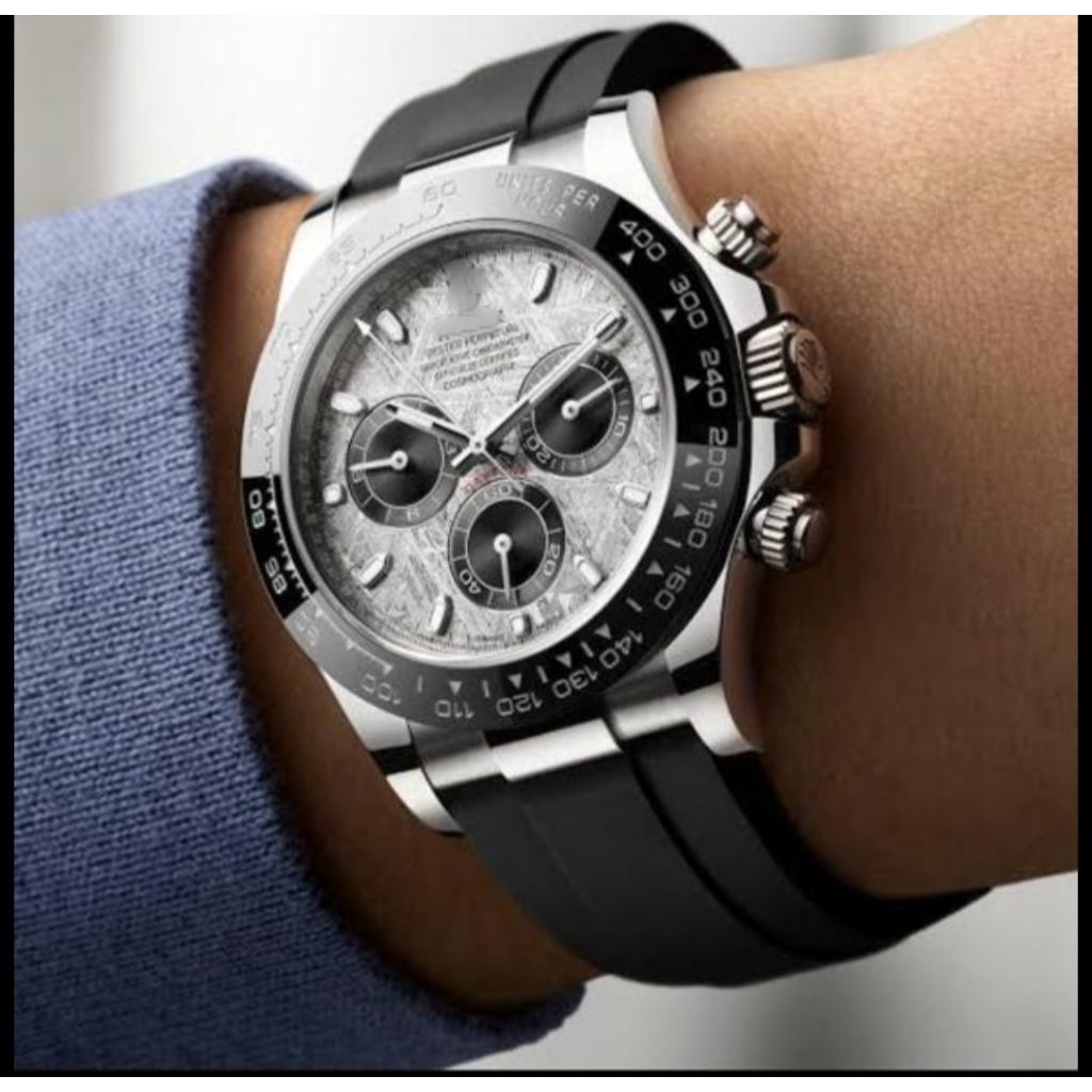 JAM TANGAN PRIA RUBBER AUTOMATIC CHRONO AKTIF R 4130