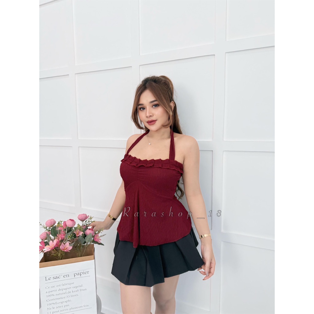 Maudy top Atasan Wanita knip Best seller