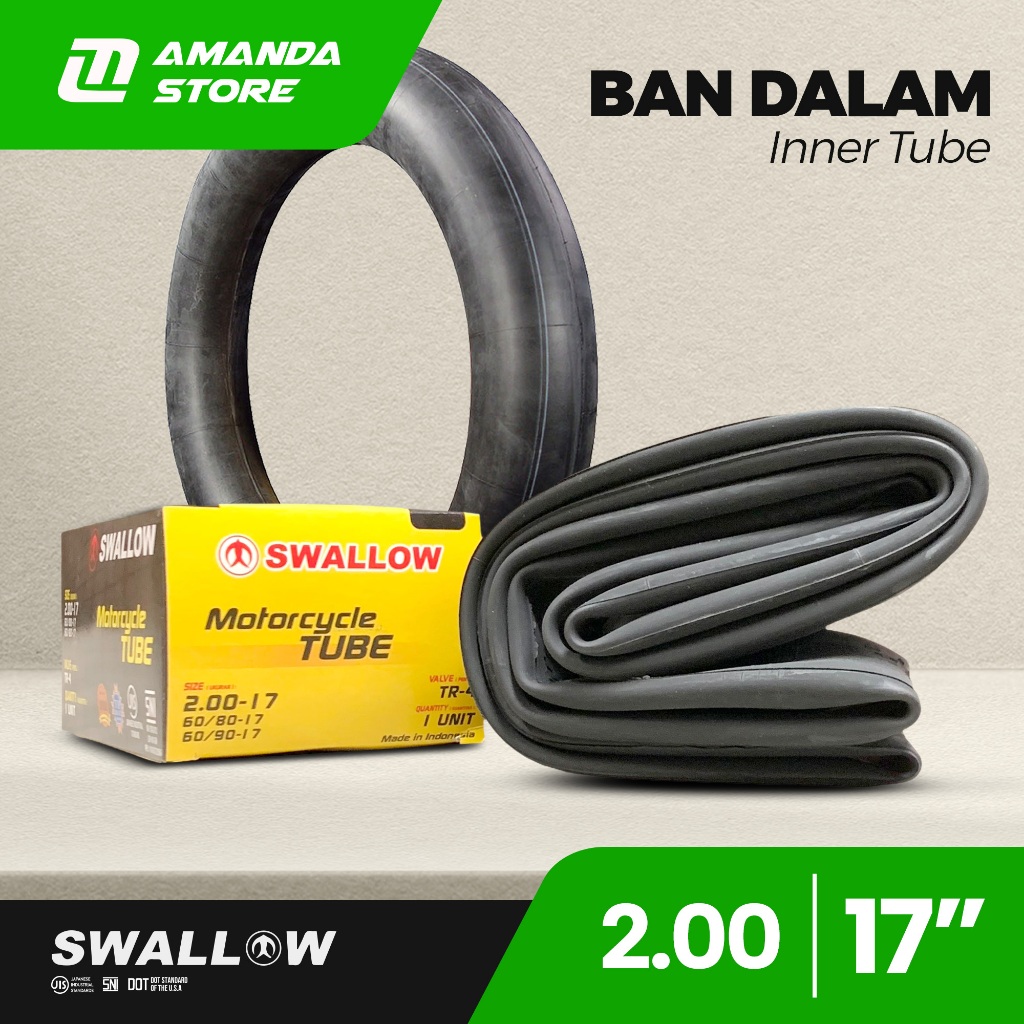 BAN DALAM Motor Swallow 200 Ring 17