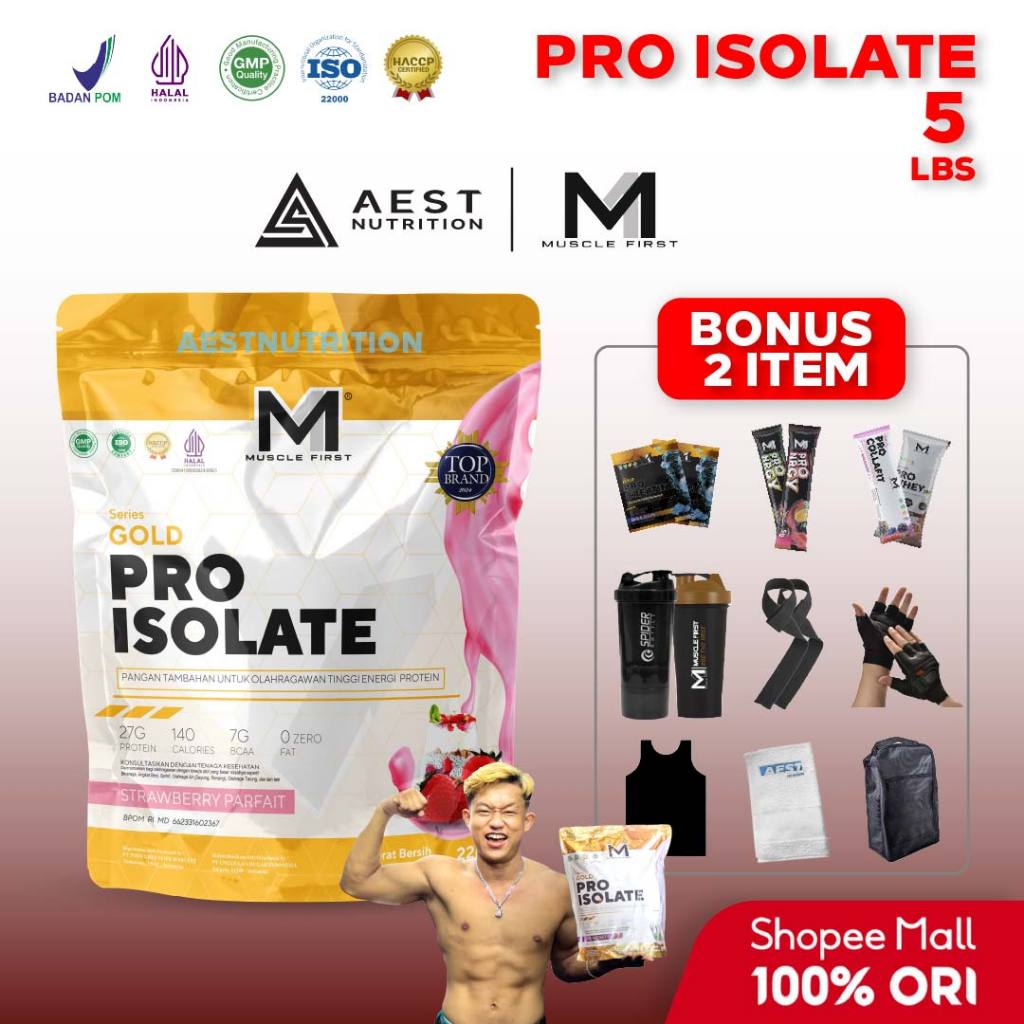 Muscle First Pro Isolate 5 lbs Susu Protein Whey Isolate Supplement Fitness