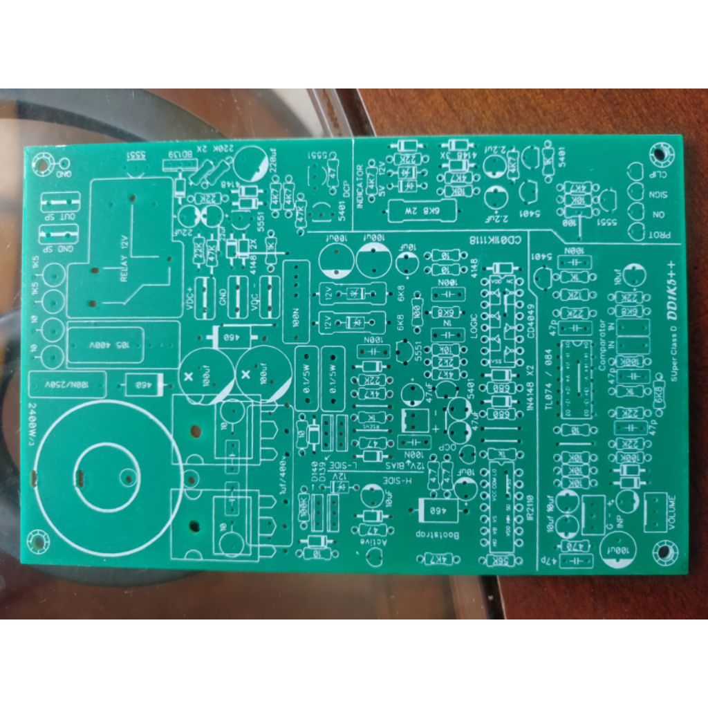 PCB D1K5++ CLASS D AMPLIFIER FIX