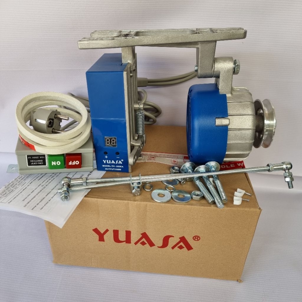 dinamo bagus awet servo yuasa original 5000RPM serko serpo serfo mesin jahit juki typical brother ya