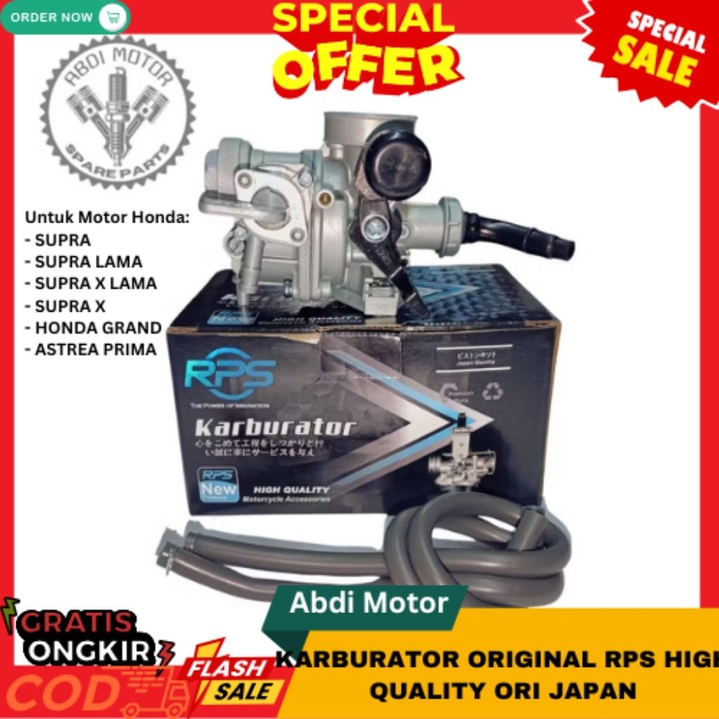 karburator honda grand - karbu supra / supra x lama RPS / karburator RPS motor Grand & Supra Motor