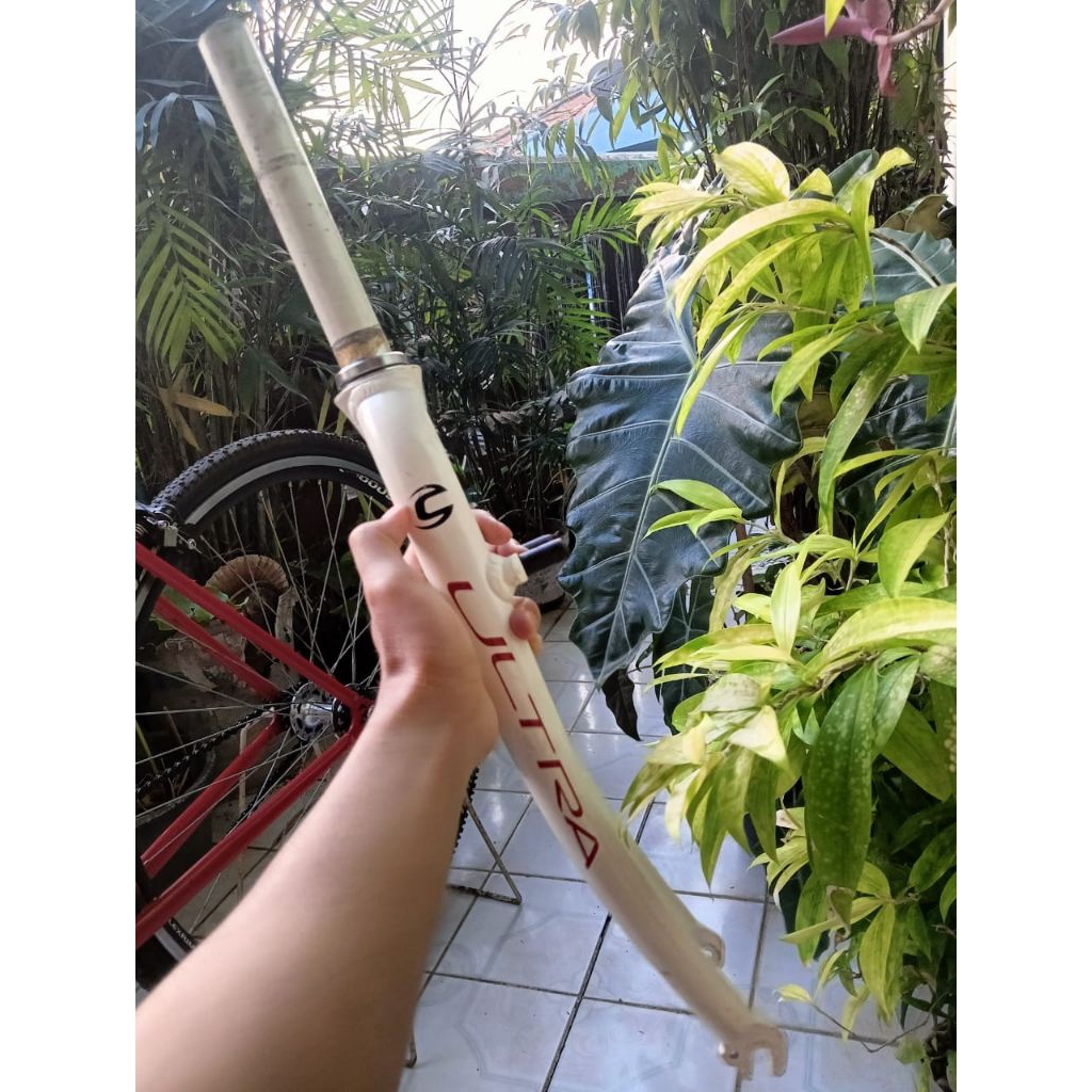 fork gravel alloy oversize cannondale ultra