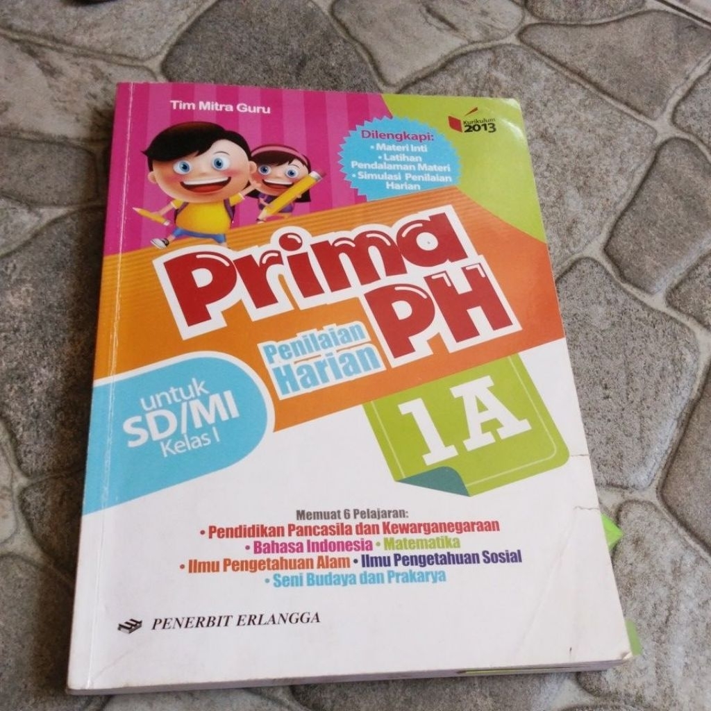 PRIMA PH PENILAIAN HARIAN UNTUK SD/MI KELAS 1 KURIKULUM 2013