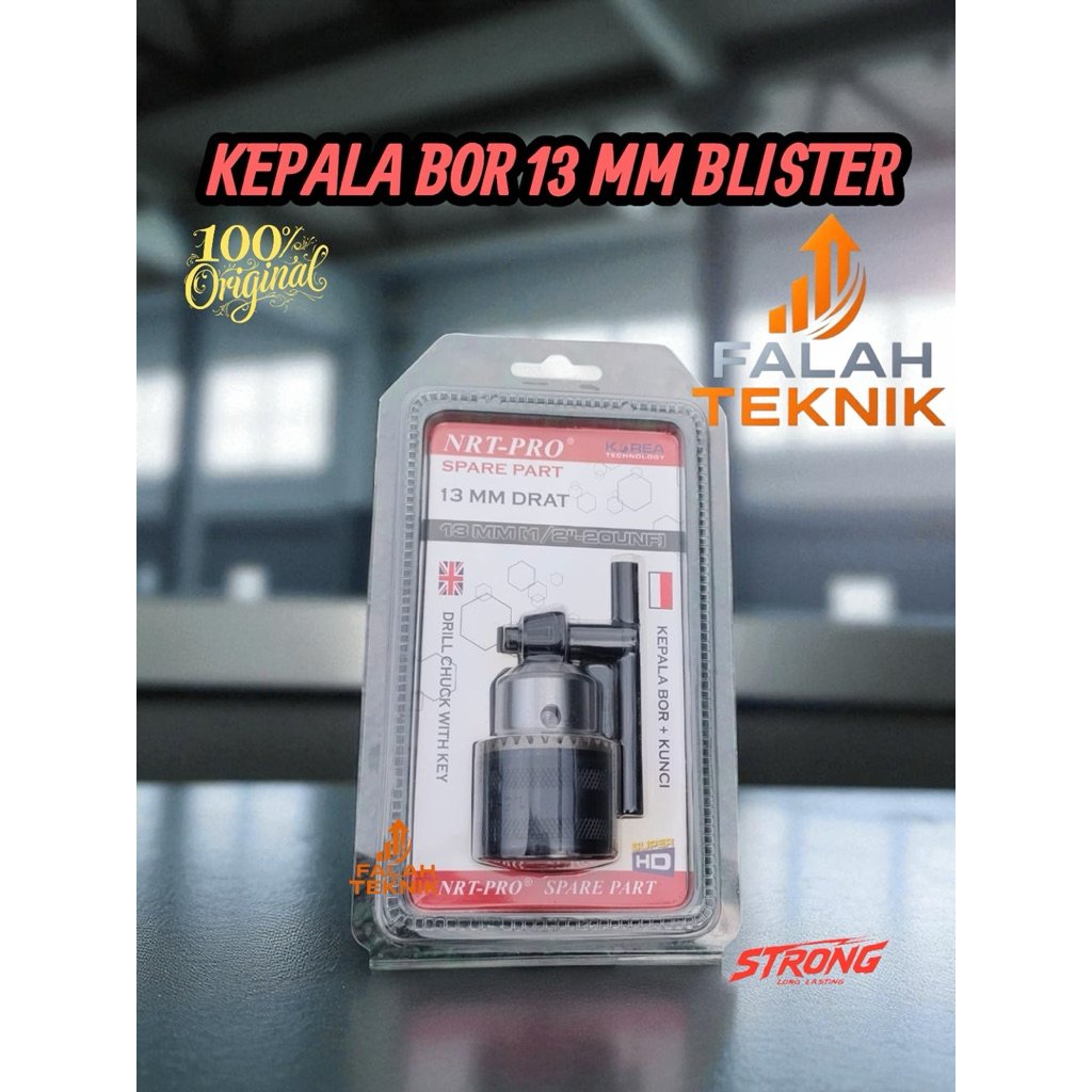 KEPALA BOR 10MM / 13MM NRT PRO TECHNOLOGY KOREA