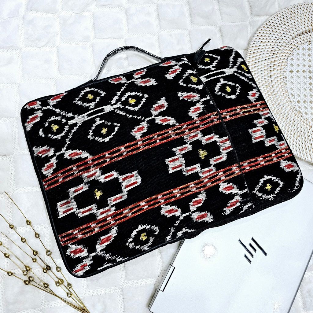 TAS LAPTOP MAP DOKUMEN BERKAS TENUN NTT KULIT ASLI