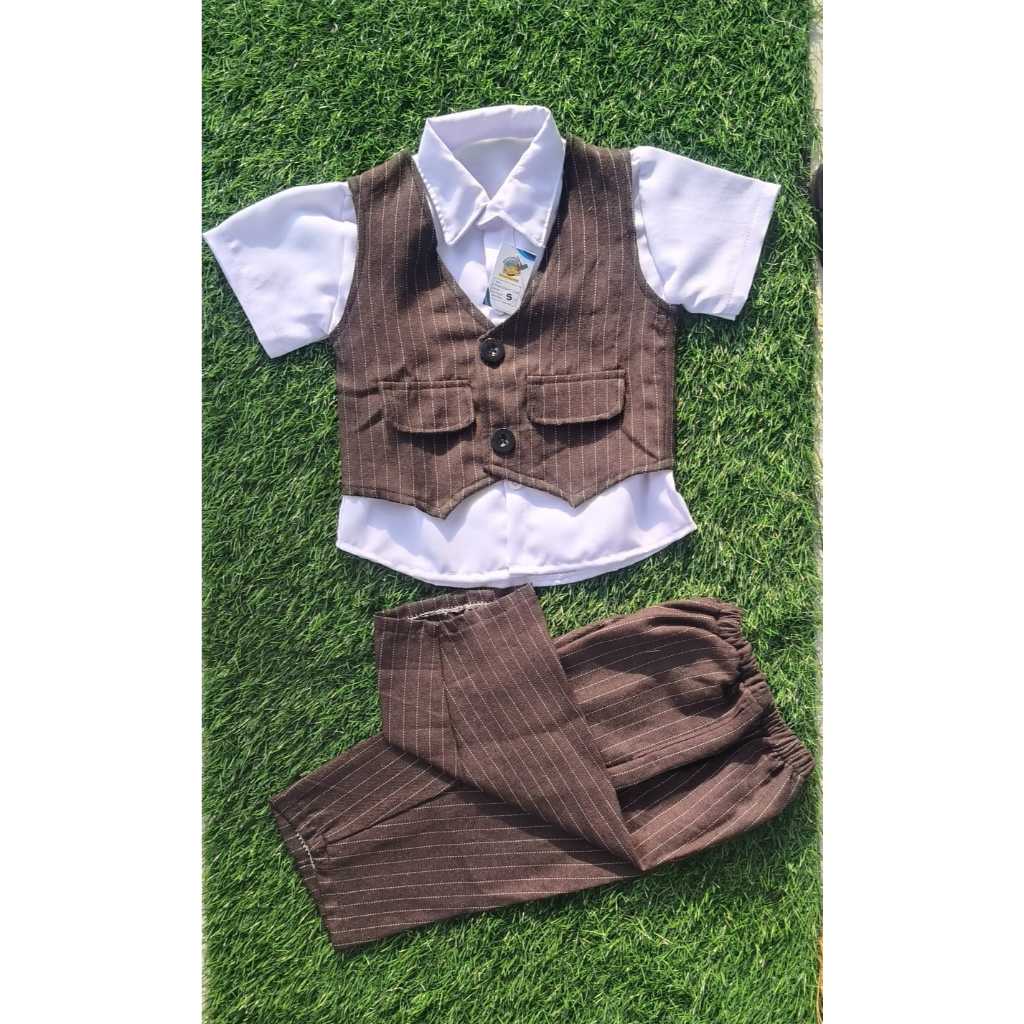 Setelan Anak laki laki, setelan baby Tuxedo, fashion anak laki laki kekinian