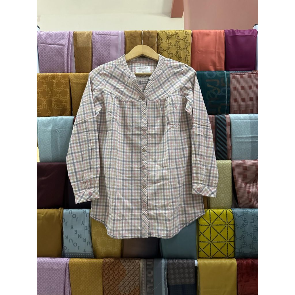 Dream Pink Blouse - CORNICHE, Pakaian Wanita