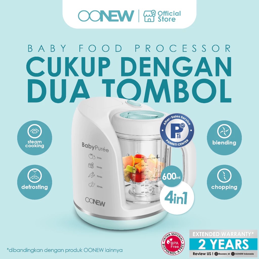 Makassar  Baby Pure Food Processor Oonew Petite Series