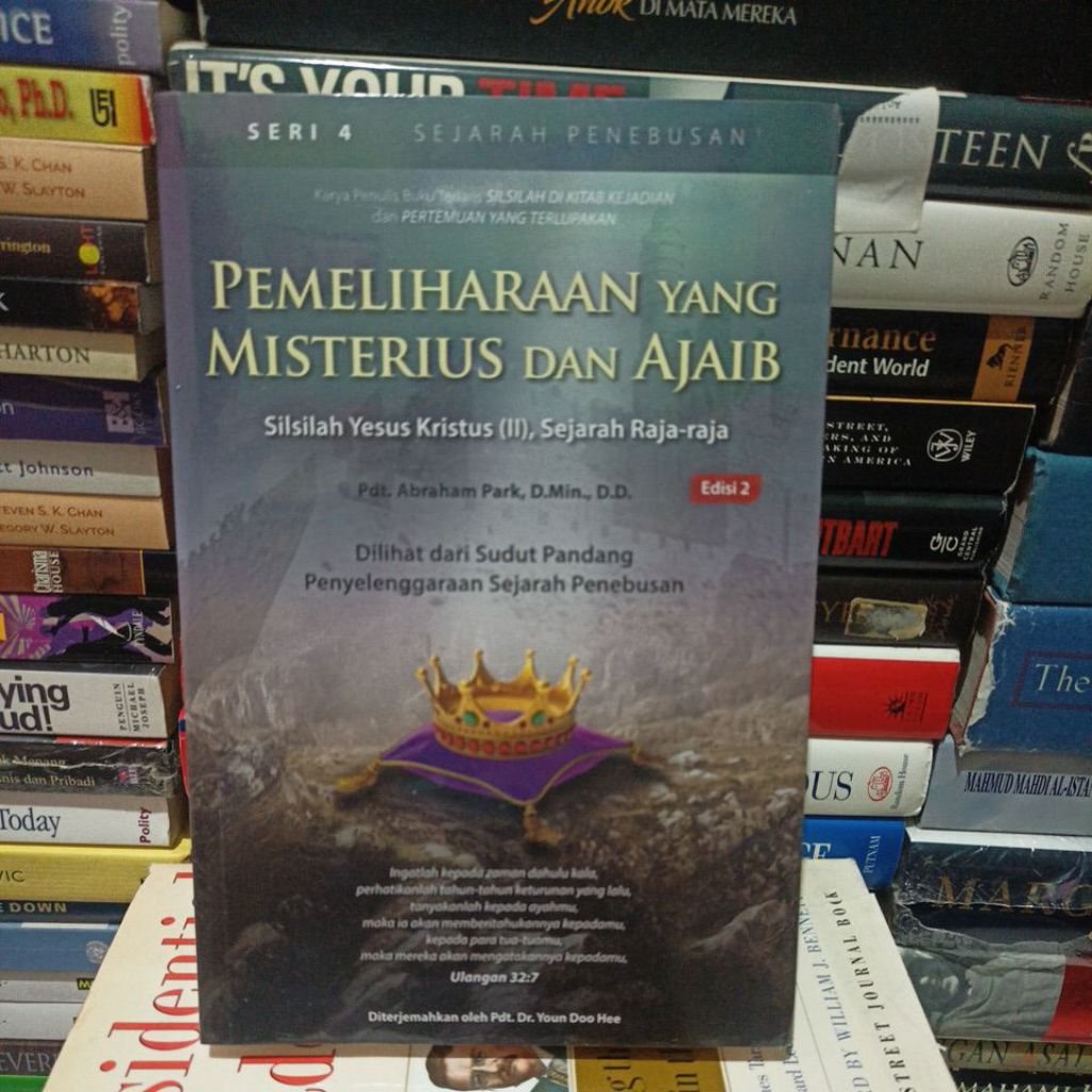 Buku pemeliharaan yang misterius dan ajaib by Pdt Abraham Park D Min D D