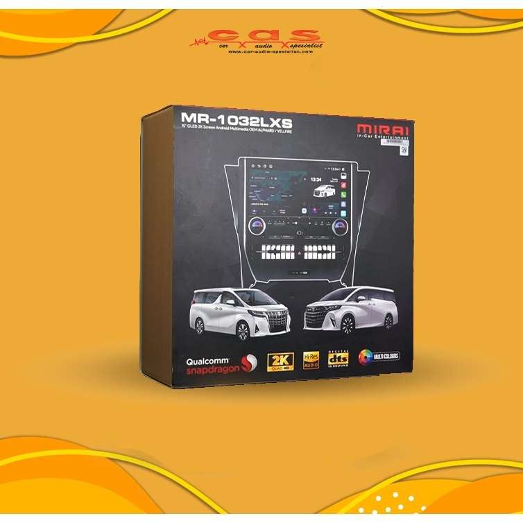 HEADUNIT MIRAI MR-1032 LXS OEM ALPHARD/VELLFIRE