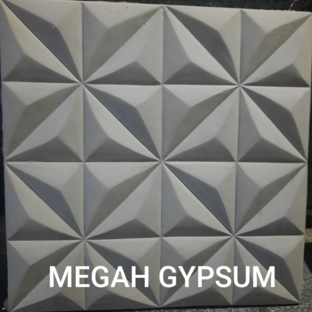 WAll PANEL DINDING GYPSUM 50 cm x 50 cm