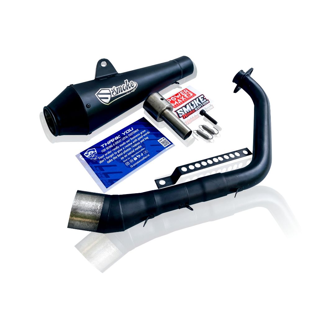 Knalpot Yamaha Xsr 155 Underbelly original smoke muffler