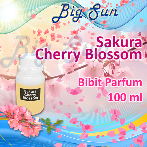 Sakura Cherry Blossom Bibit Parfum 100ml / Biang Parfum Sakura Cherry Blossom