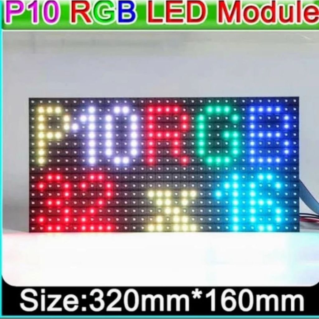 Panel P10 Running Text RGB full Color Outdoor