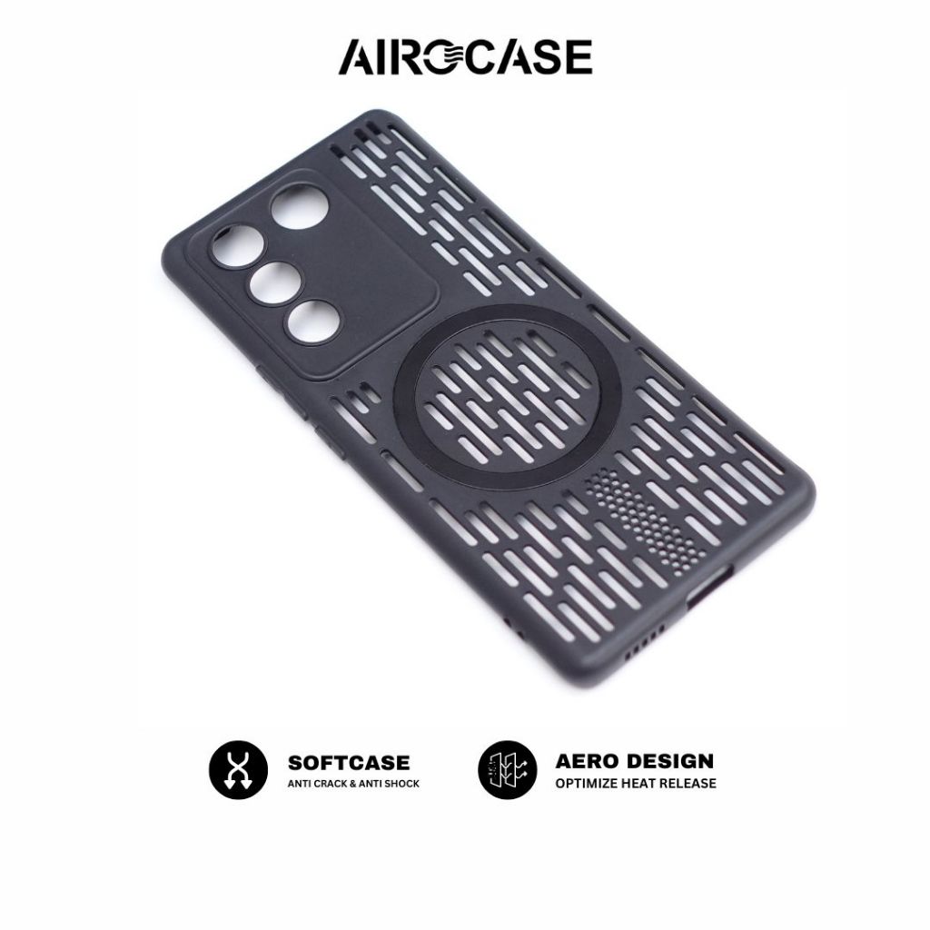 AIROCASE Softcase for VIVO V27/ V27 Pro 4G 5G - IRONIC SERIES
