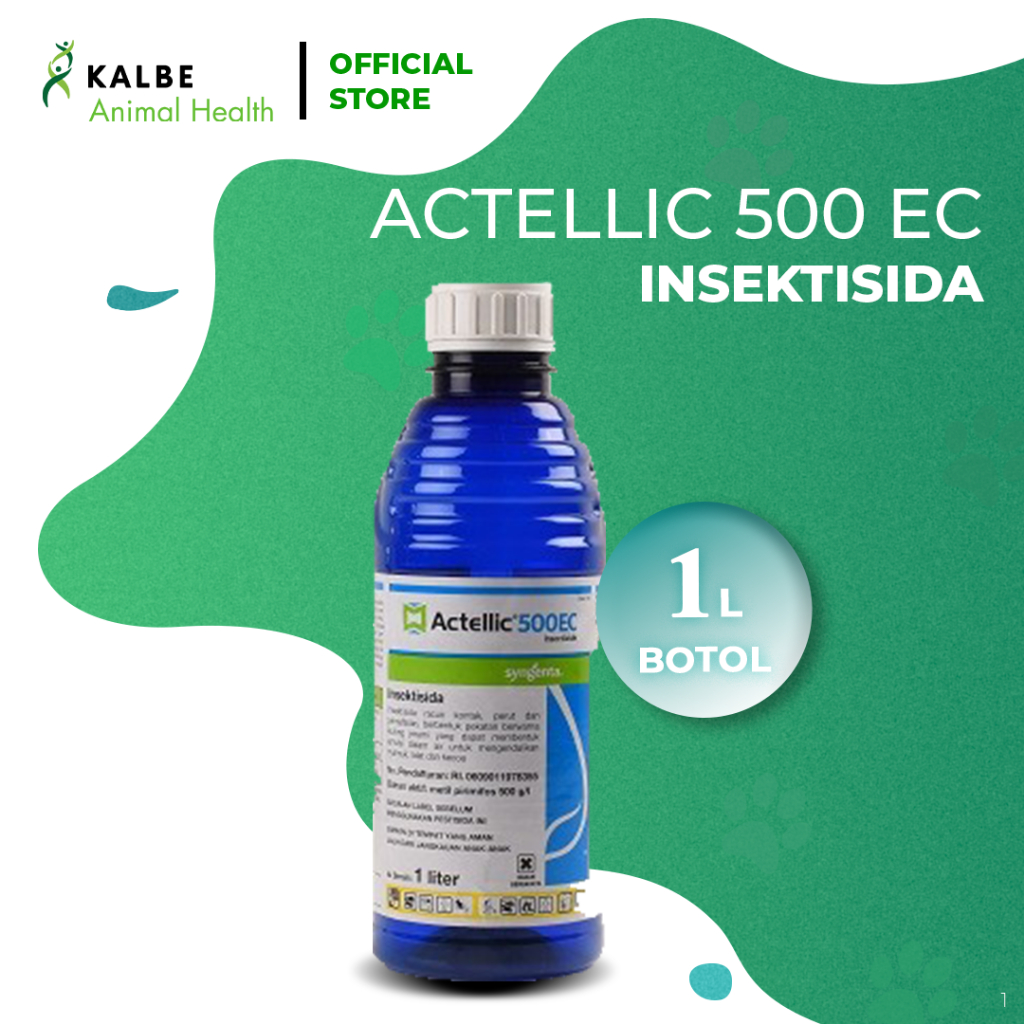 Syngenta Actellic 500 EC 1 Liter Botol - Insektisida untuk Pengendalian dan Pembasmian Nyamuk dan Se