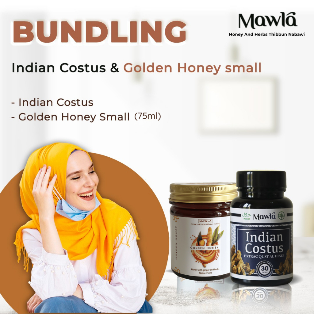 PAKET BUNDLING INDIAN COSTUS & GOLDEN HONEY SMALL