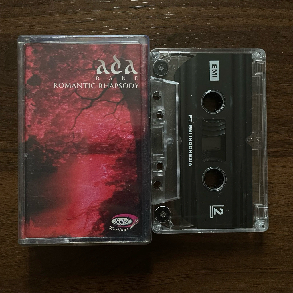 Kaset pita - Ada Band - Romantic Rhapsody