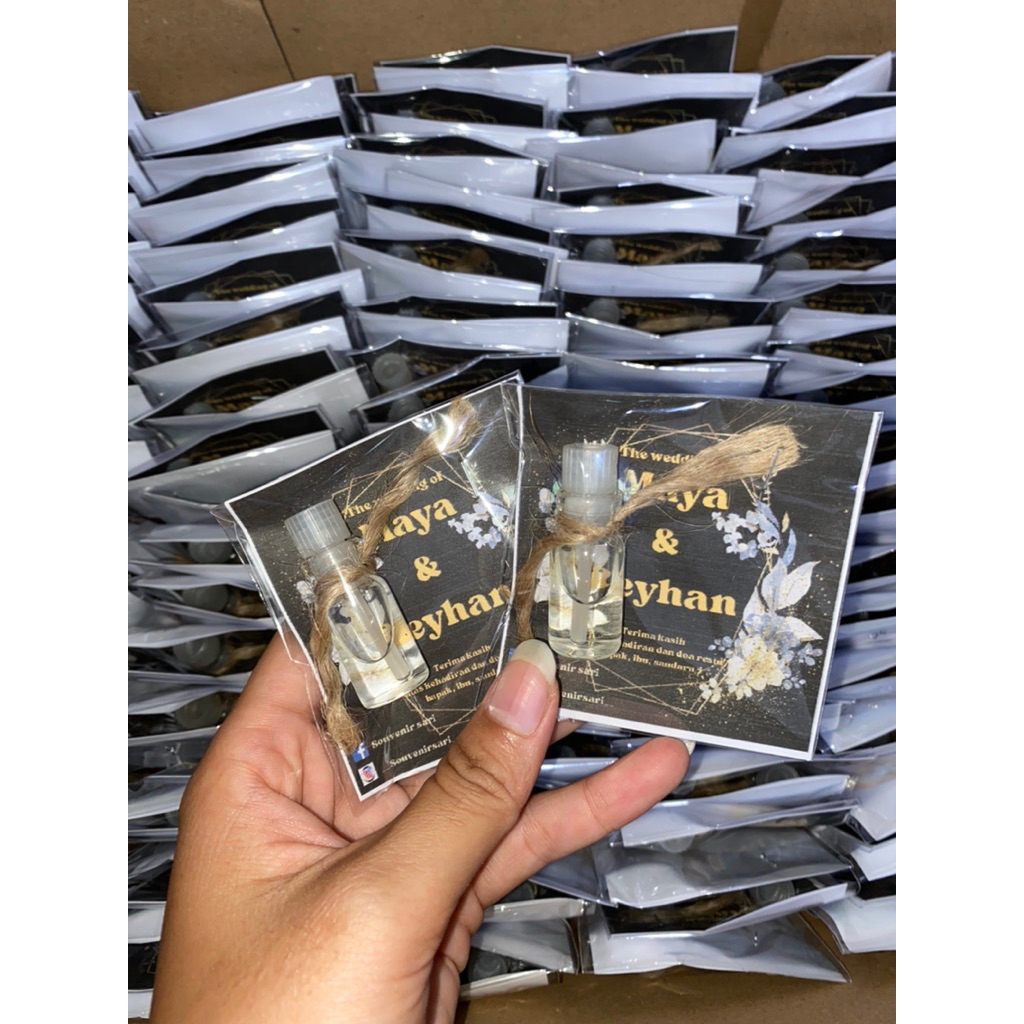 (100pcs)souvenir parfum/ souvenir Medan/ souvenir pernikahan