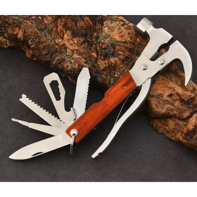 < SJA > PALU TANG kapak TAC TOOL Multifungsi Hammer Tools / Palu Kambing Mini Gagang Palu Perkakas M