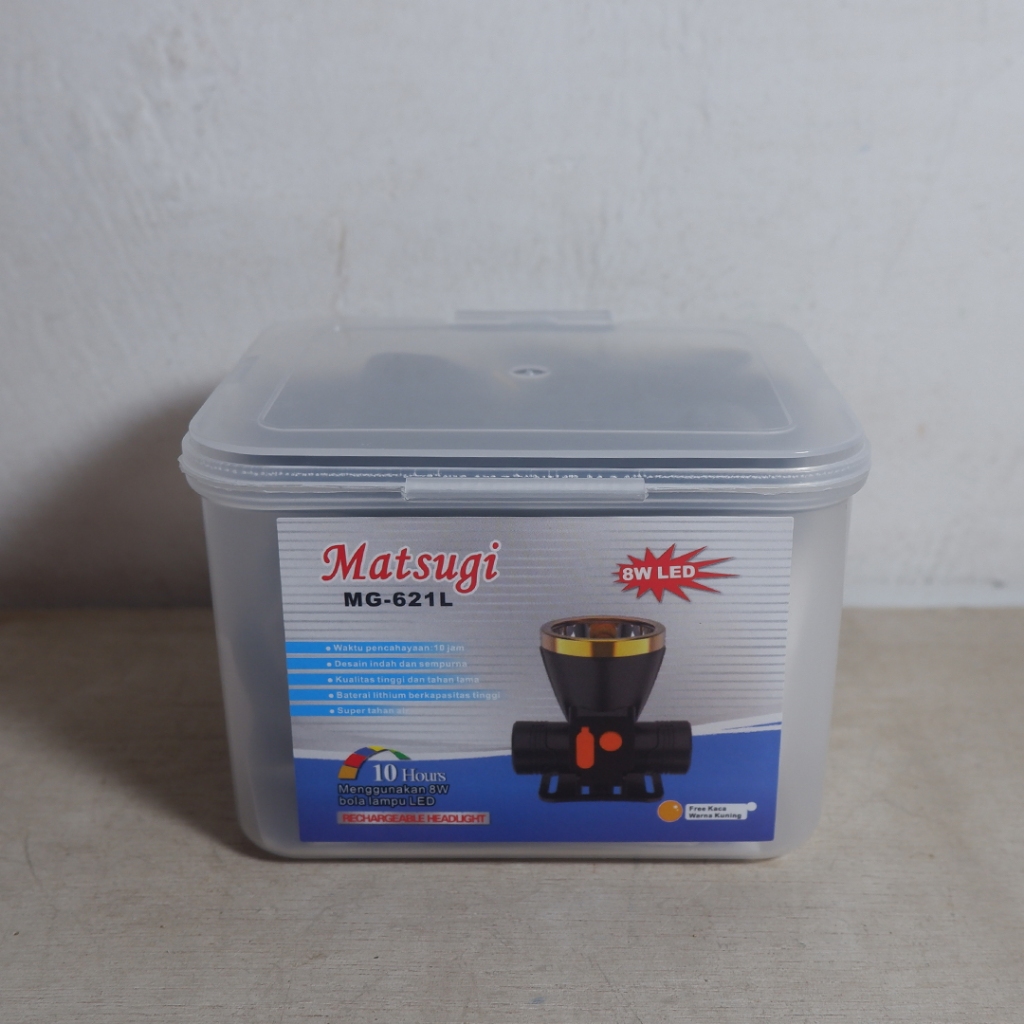 Nerrd Senter Kepala Cas 8W LED Murah Matsugi MG-621L